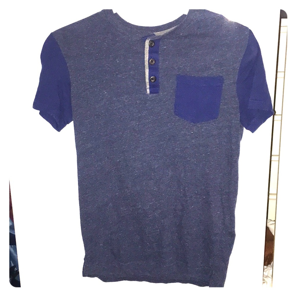 Boys blue tshirt